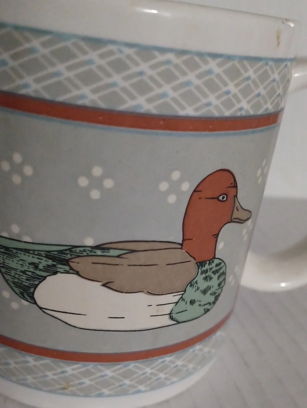 Vintage Mallard Coffee Cup